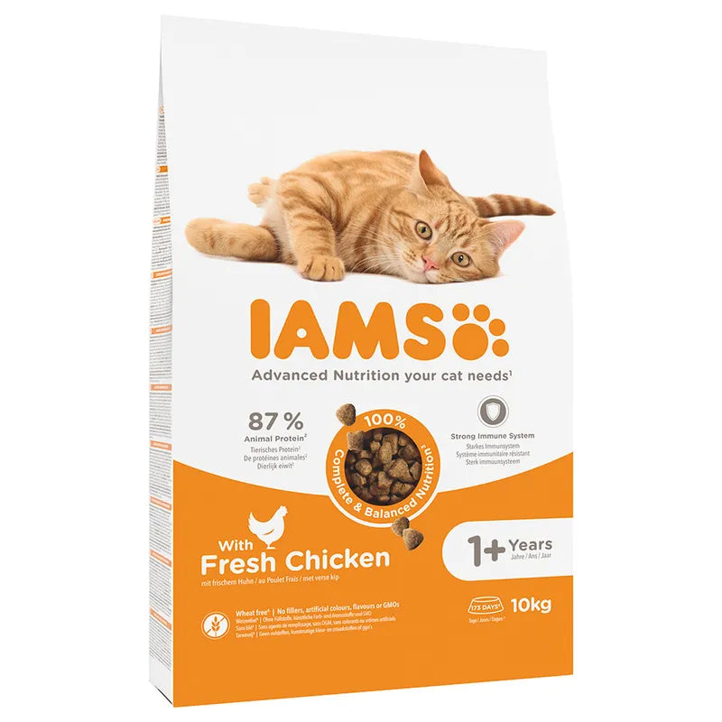 IAMS Advanced Nutrition Adult Cat med kyckling 10 kg (Originalpris 489 kr)